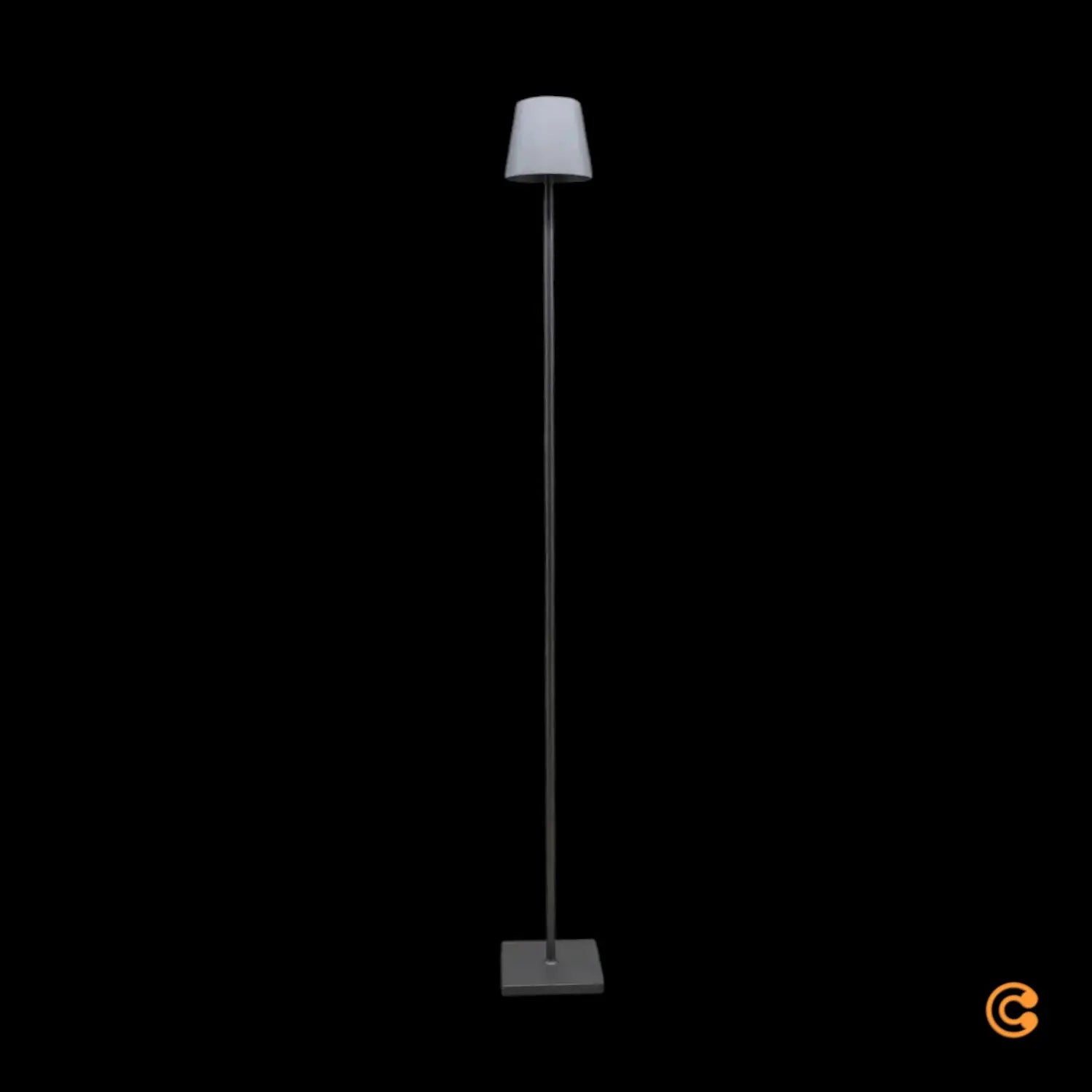 B-Ware Lindby Janea Led Akku Stehleuchte Lampe Akkuleuchte Silber Mobil Wohnzimmer