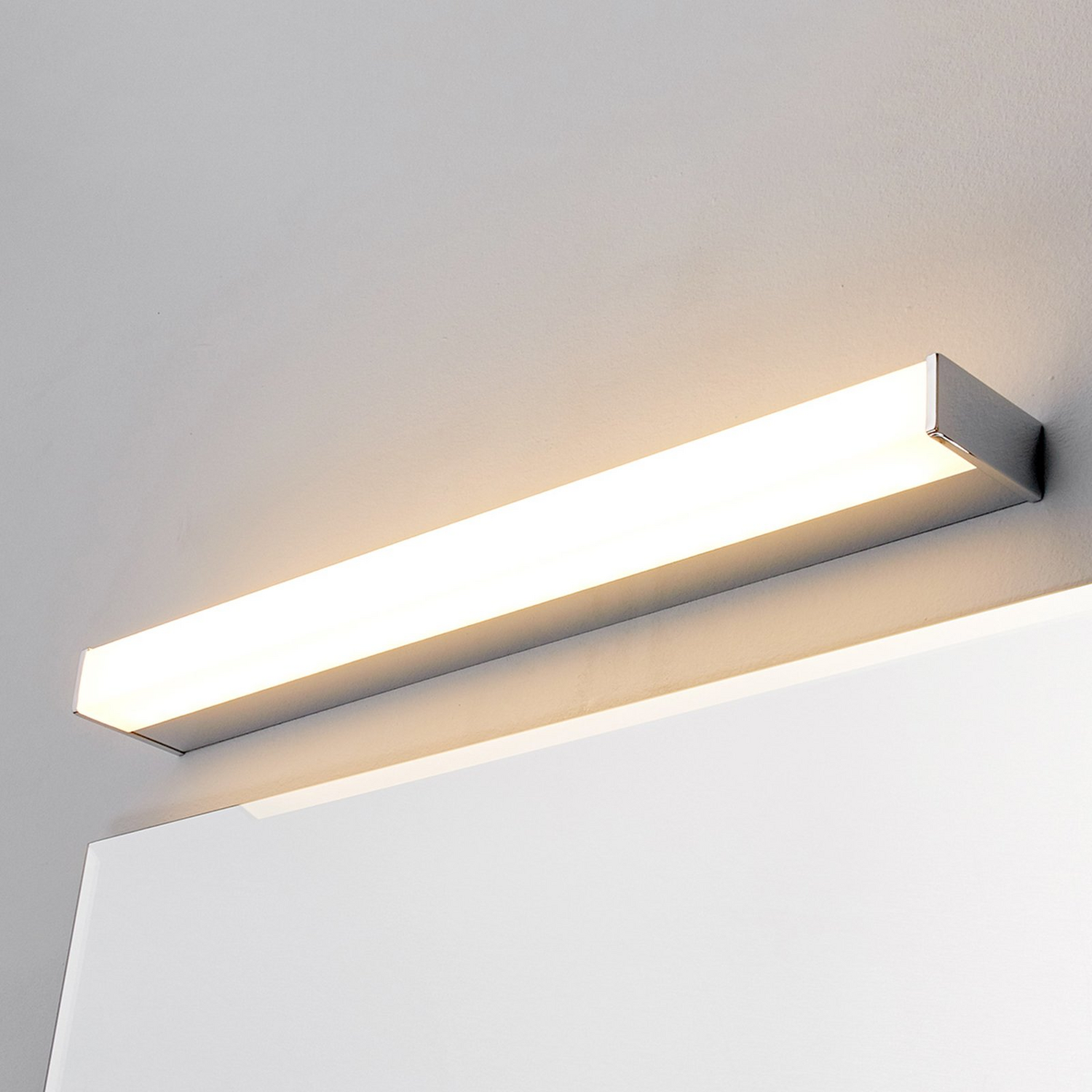 B-Ware Lindby Led Badleuchte Badlampe Spiegelleuchte Lampe Licht Philippa Eckig 58,8cm