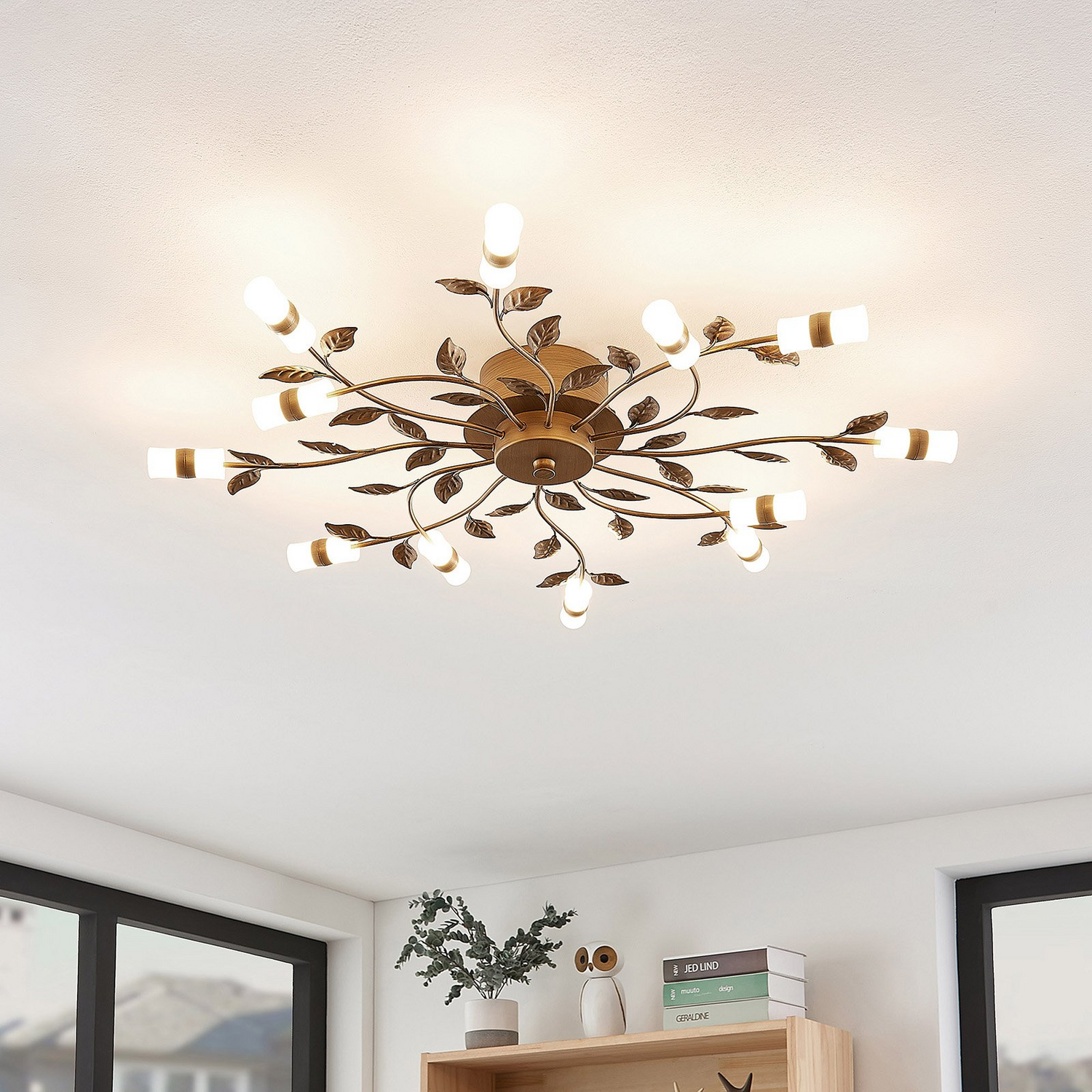 B-Ware Lindby Bentas Led Deckenlampe Deckenlampe Deckenlicht Leuchte Lampe Siehe Text