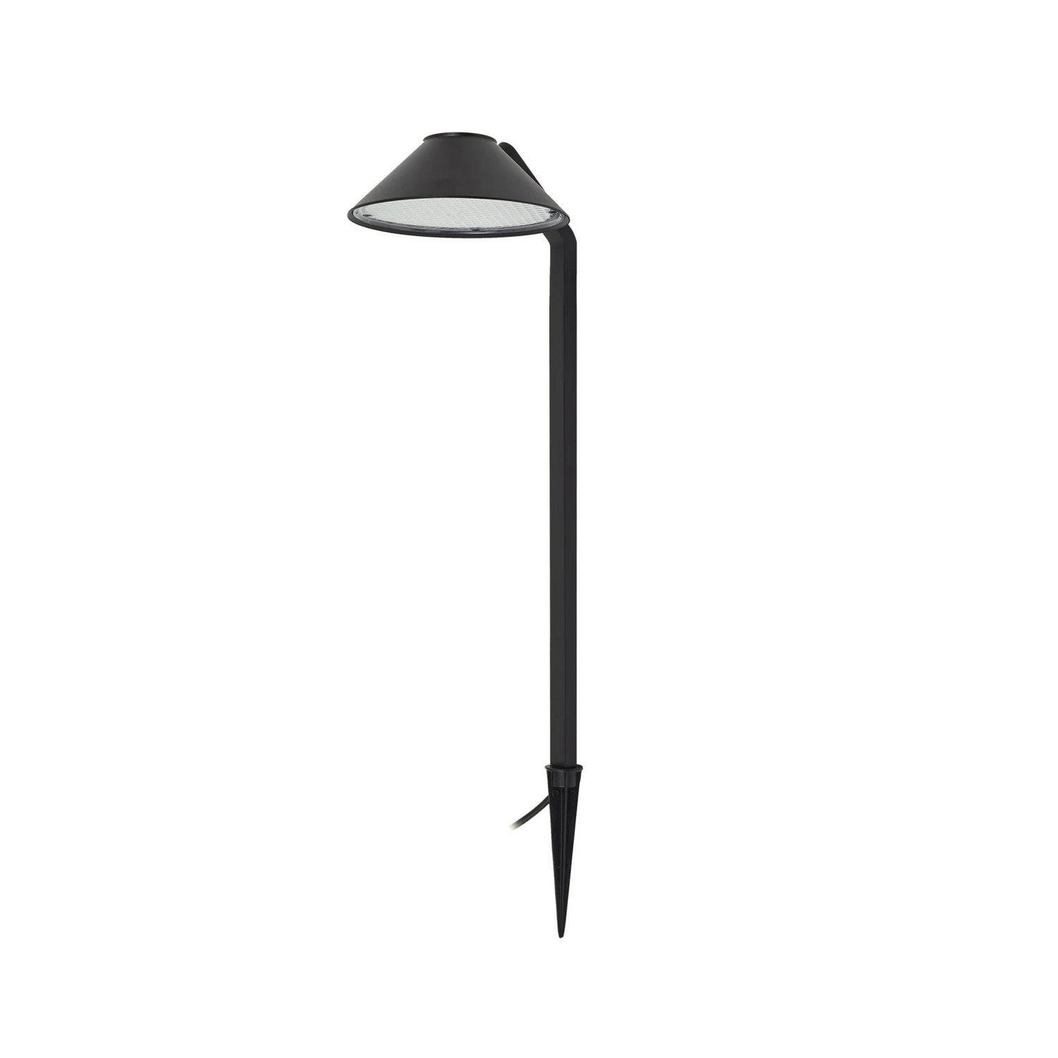 B-Ware Lindby Led Erdspießleuchte Gartenleuchte Capelo Schwarz Metall 77cm Lampe Spot