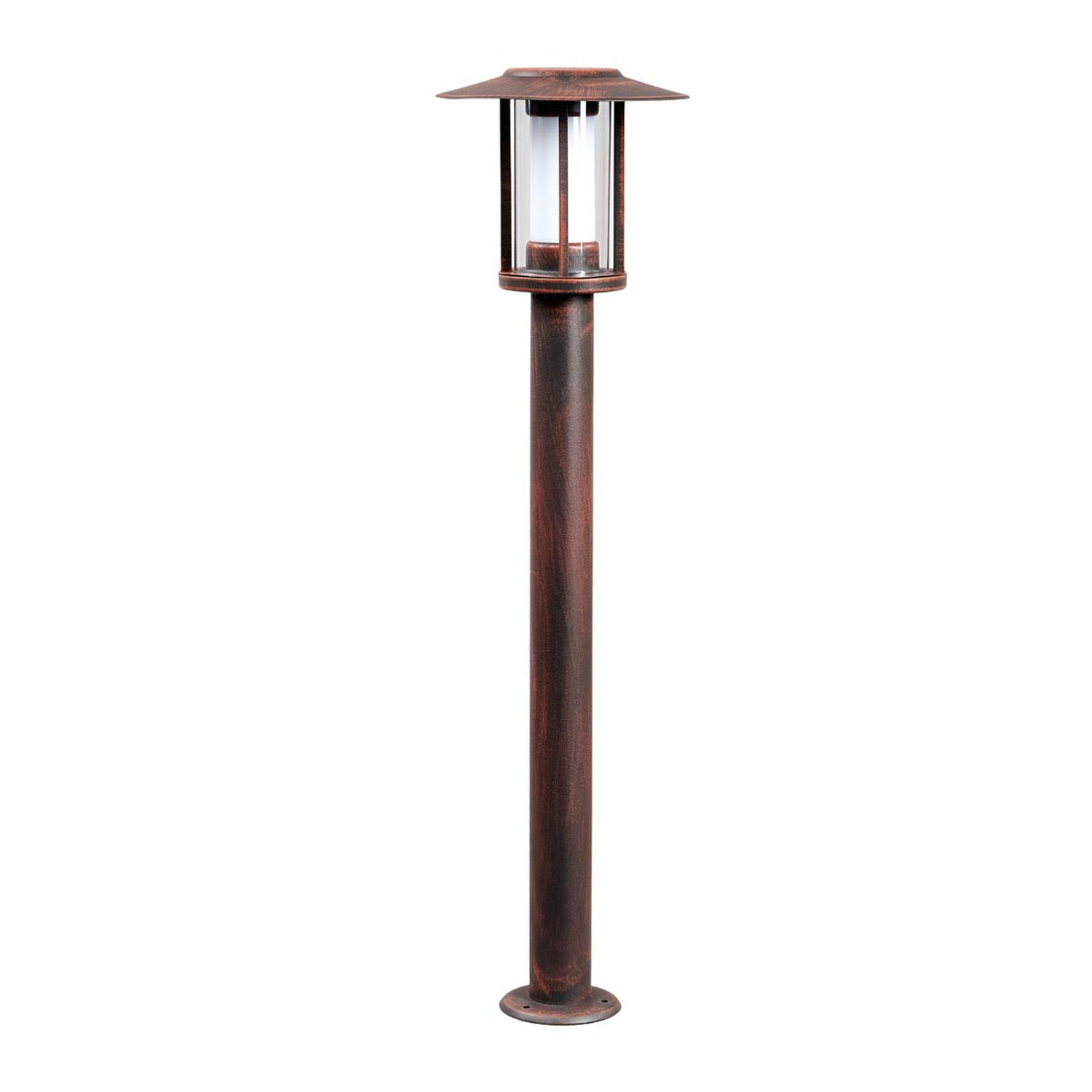 B-Ware Lindby Wegeleuchte Gartenleuchte Led Außenleuchte Rostbraun Edelstahl 76 Cm982
