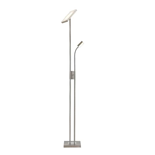 B-Ware Lindby Seppa Led Stehleuchte Standleuchte Deckenfluter Lampe Dimmbar 180cm Eckig