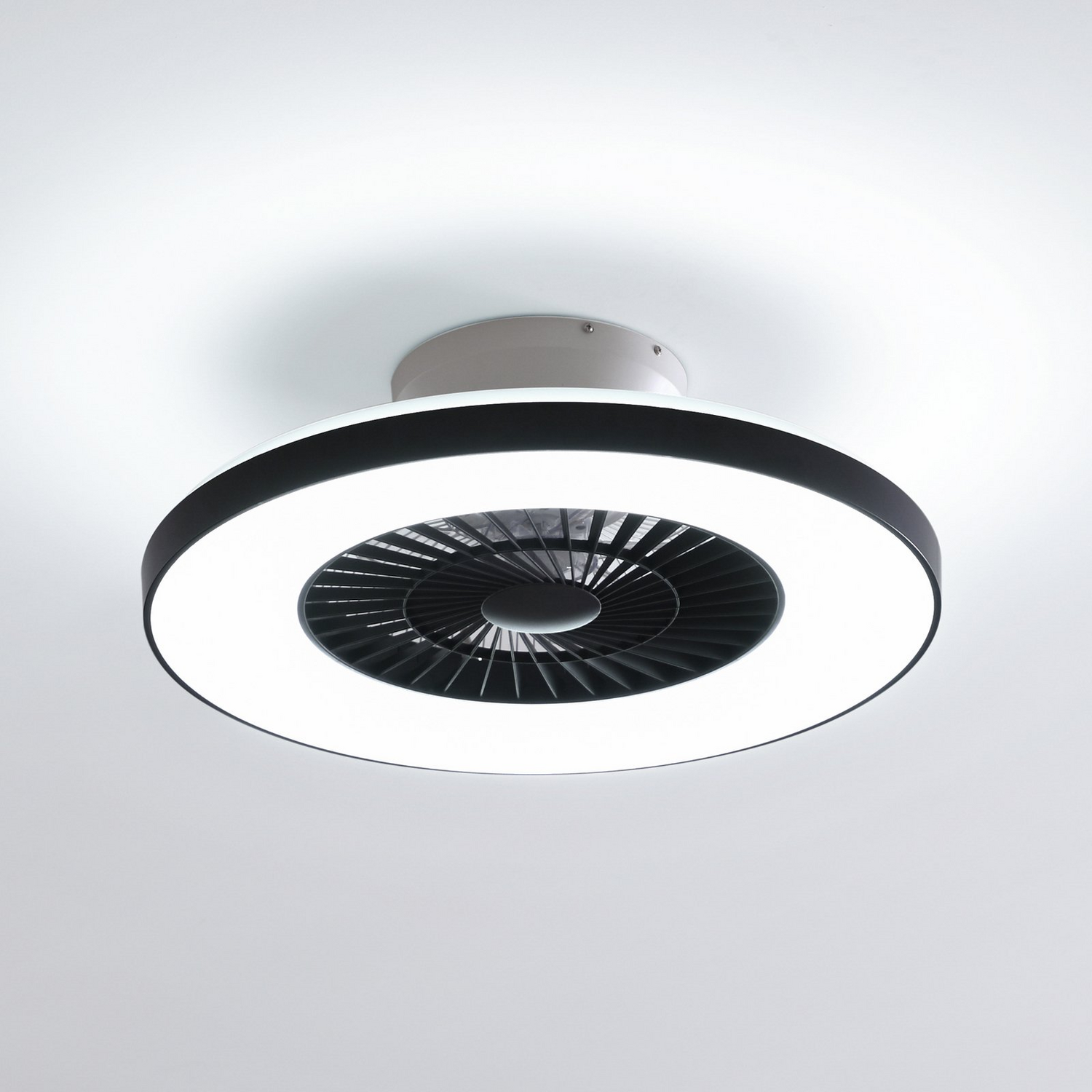 B-Ware Lindby Smart Led Deckenventilator Ventilator Paavo Schwarz Tuya Siehe Text/Foto