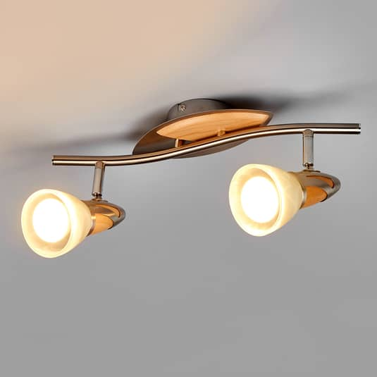 B-Ware Lindby 2 Flammiger Led Spot Marena Deckenlampe Deckenlicht Deckenleuchte Leuchte