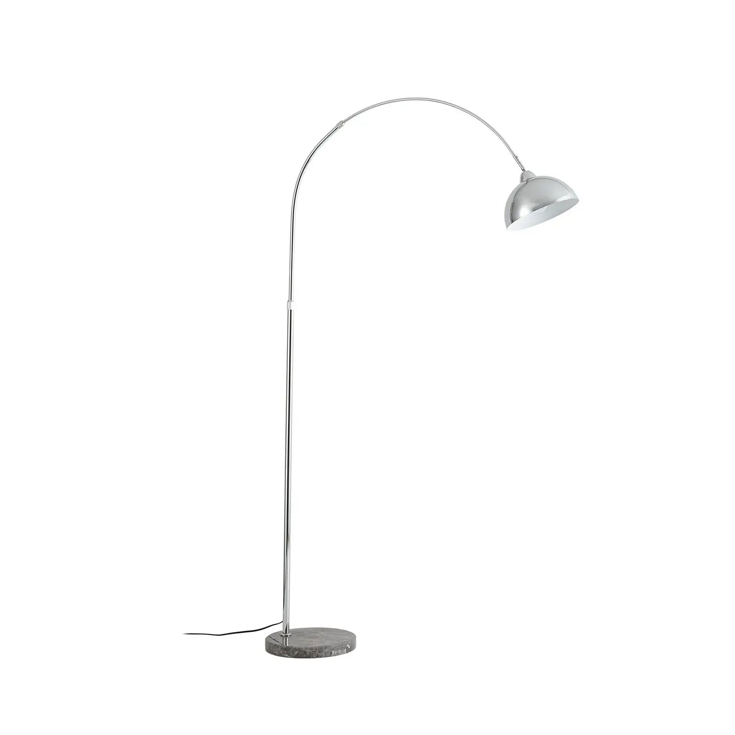 B-Ware Lindby Stehleuchte Standlampe Tonka Chrom Metall Marmor E27 H185cm491