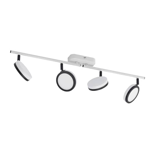 B-Ware Lindby Vesim Led Strahler Deckenlampe Deckenlampe Deckenlicht Weiß Gx53 4 Flg