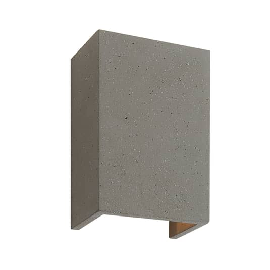 B-Ware Lindby Albin Led Wandleuchte Betonlampe Wandleuchte Wandlicht Deko Flurleuchte G