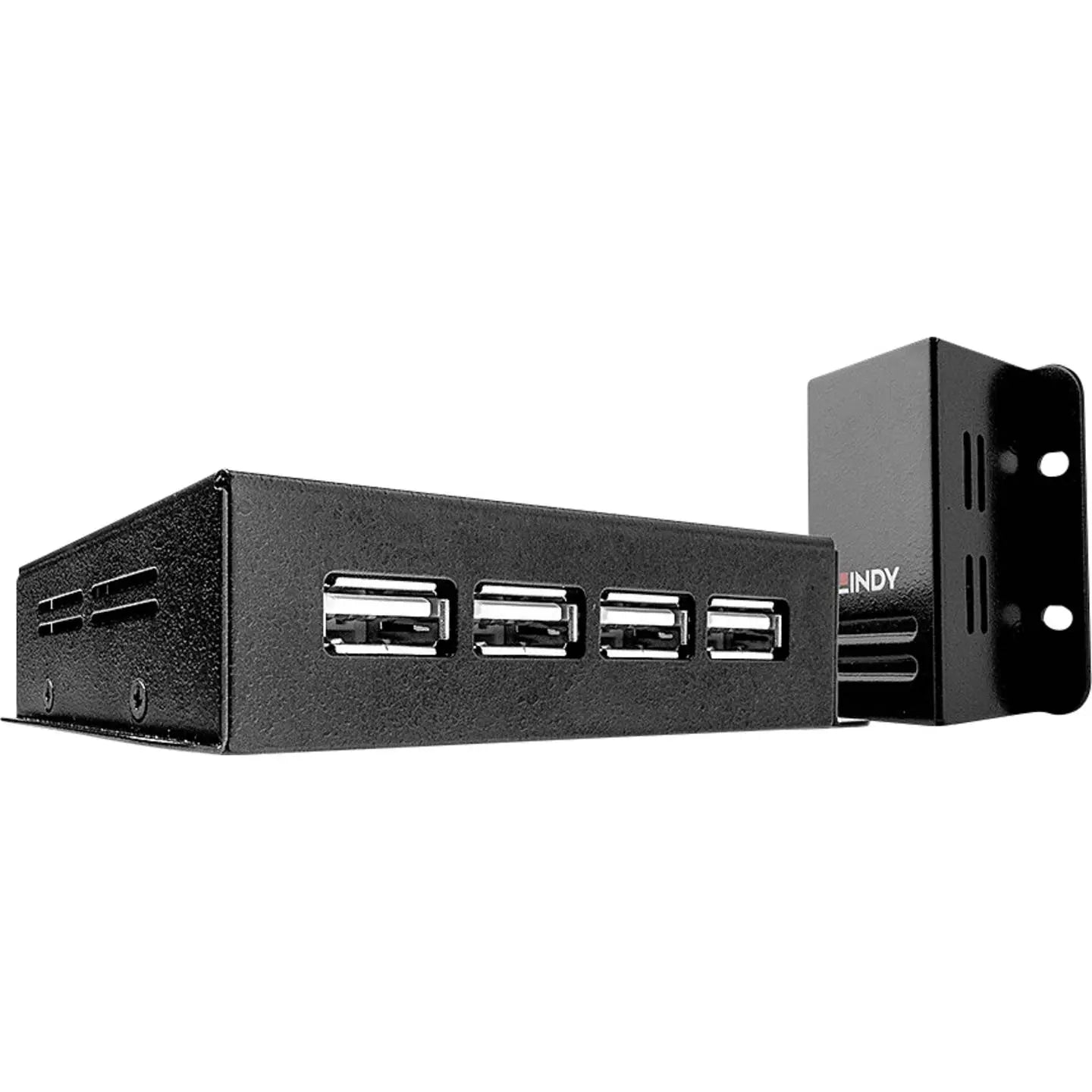 B-Ware Lindy Usb Verlängerung Extender Netzwerkkabel Port Cat5 Rj45 50m 4 Port Usb
