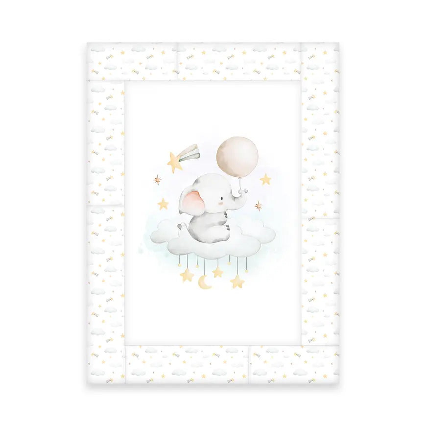 B-Ware Little One Krabbeldecke Spielmatte Elefant Babydecke Baumwolle Spielteppich