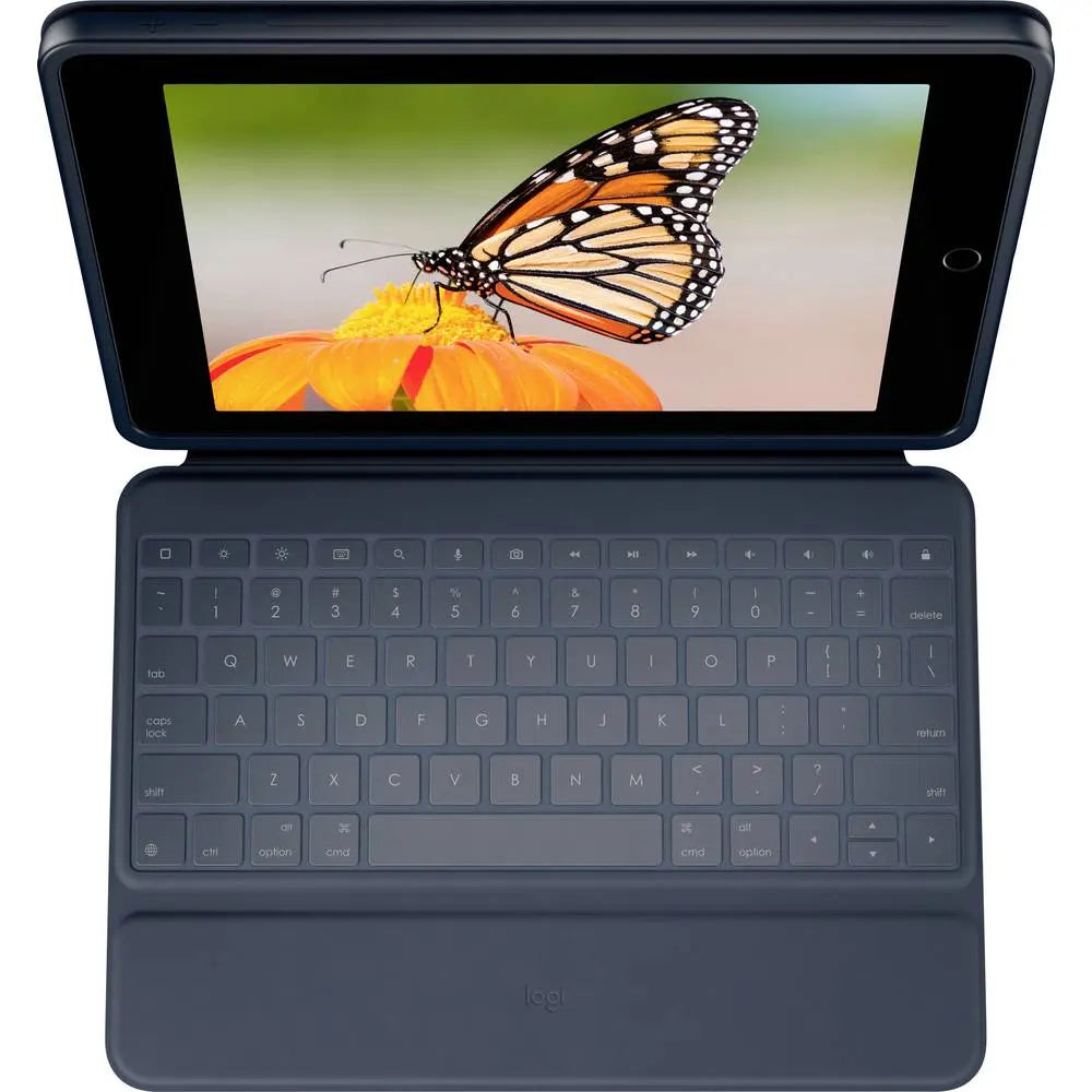 B-Ware Logitech Rugged Combo 3 Tablet Tastatur Keyboard Hülle Apple I Pad 7 8 Generation