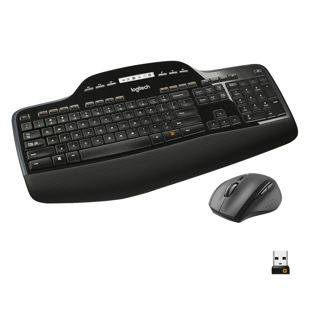 B-Ware Logitech Mk710 Wireless Desktop Funk Tastatur, Maus Set Siehe Text/Foto