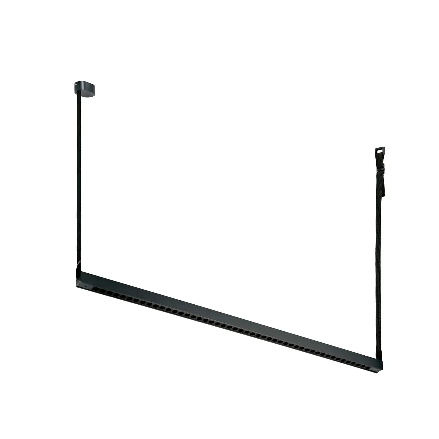 B-Ware Loom Design Hängeleuchte Pendelleuchte Led Belto Schwarz Aluminium Gurt Dimmbar