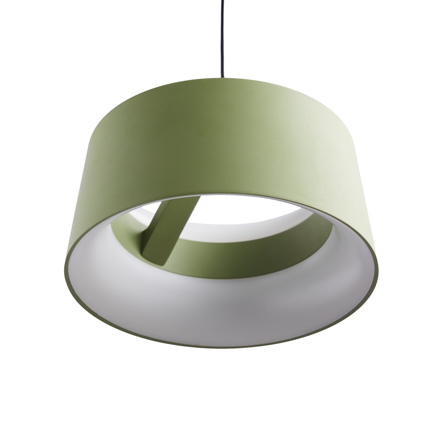 B-Ware Loom Design Pendelleuchte Hängelampe Cookie ø15cm Lampe Led Grün Aluminium