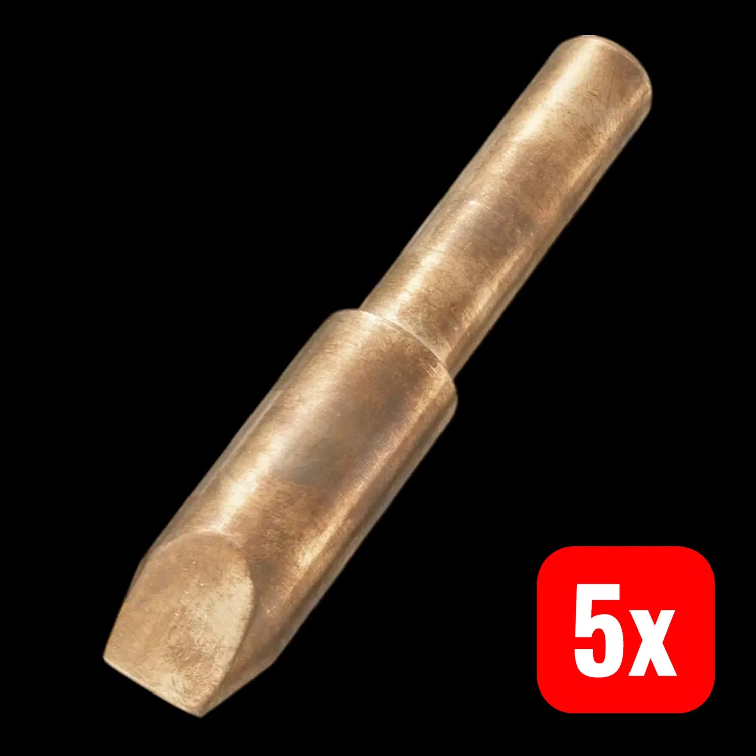 B-Ware Toolcraft Lötspitze Meißelform Ersatzspitze Ersatz Spitze Meißel 25,5 Mm 5 Stück