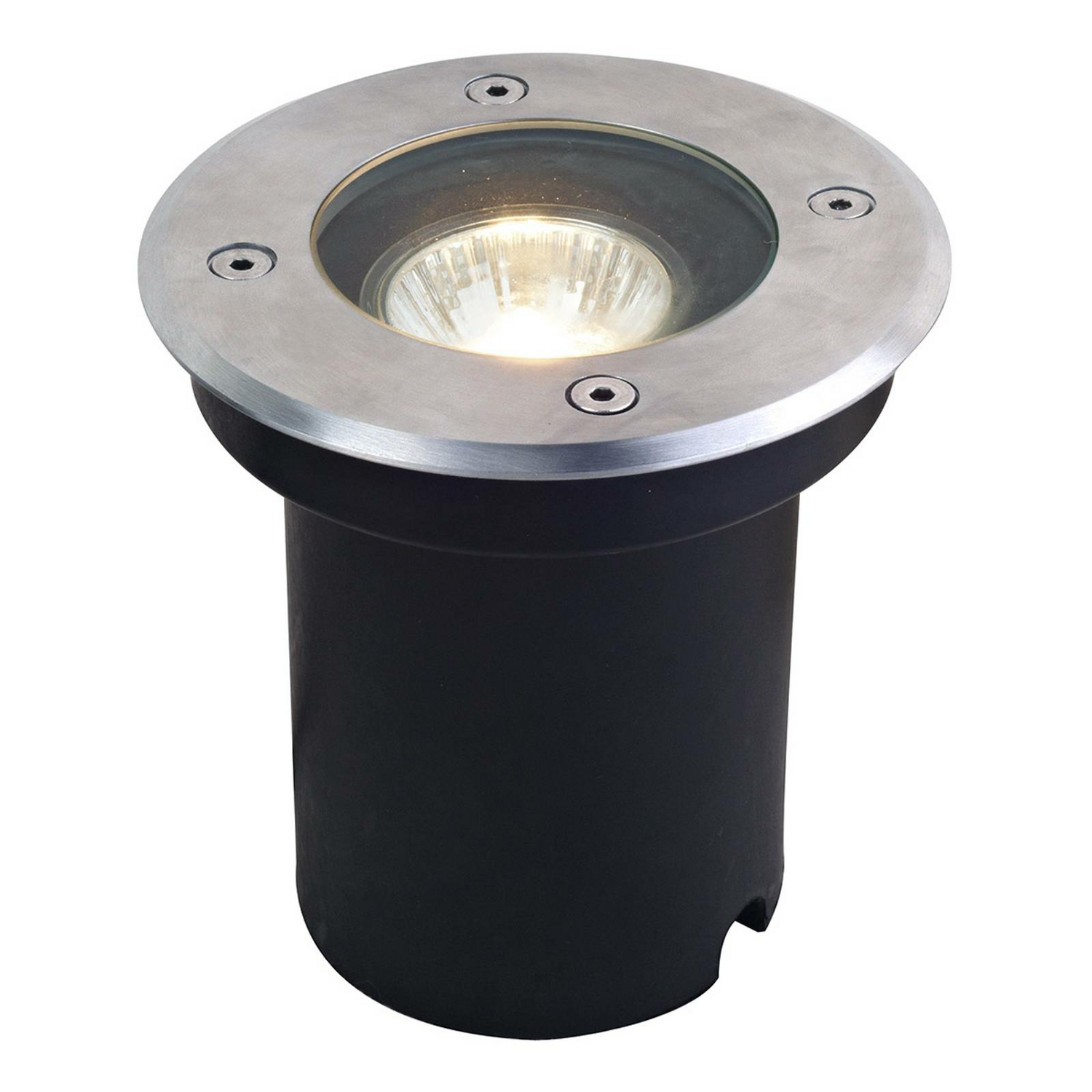 B-Ware Lucande Bodeneinbauleuchte Gartenlampe Wegelicht Einbaulampe Ava Gu10 Edelstahl