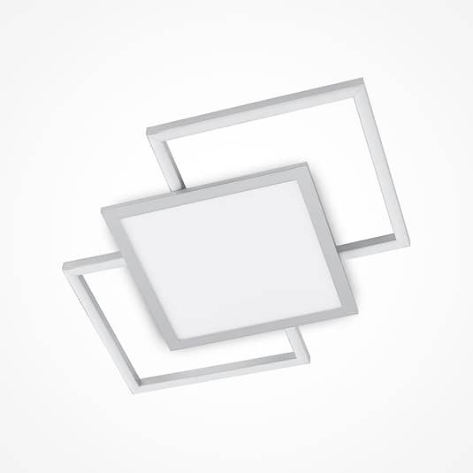 B-Ware Lucande Ciaran Led Deckenlampe Hängelampe Küchenlampe Lampe Leuchte Silber Weiß