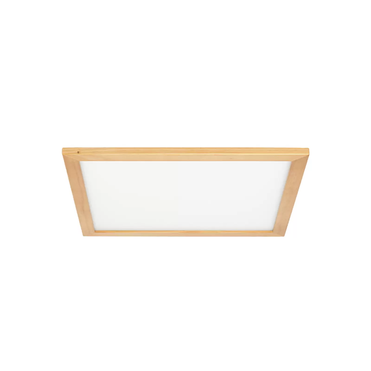 B-Ware Lucande Joren Led Deckenleuchte Eckig Holz Deckenlampe Leuchte Wohnzimmerlampe