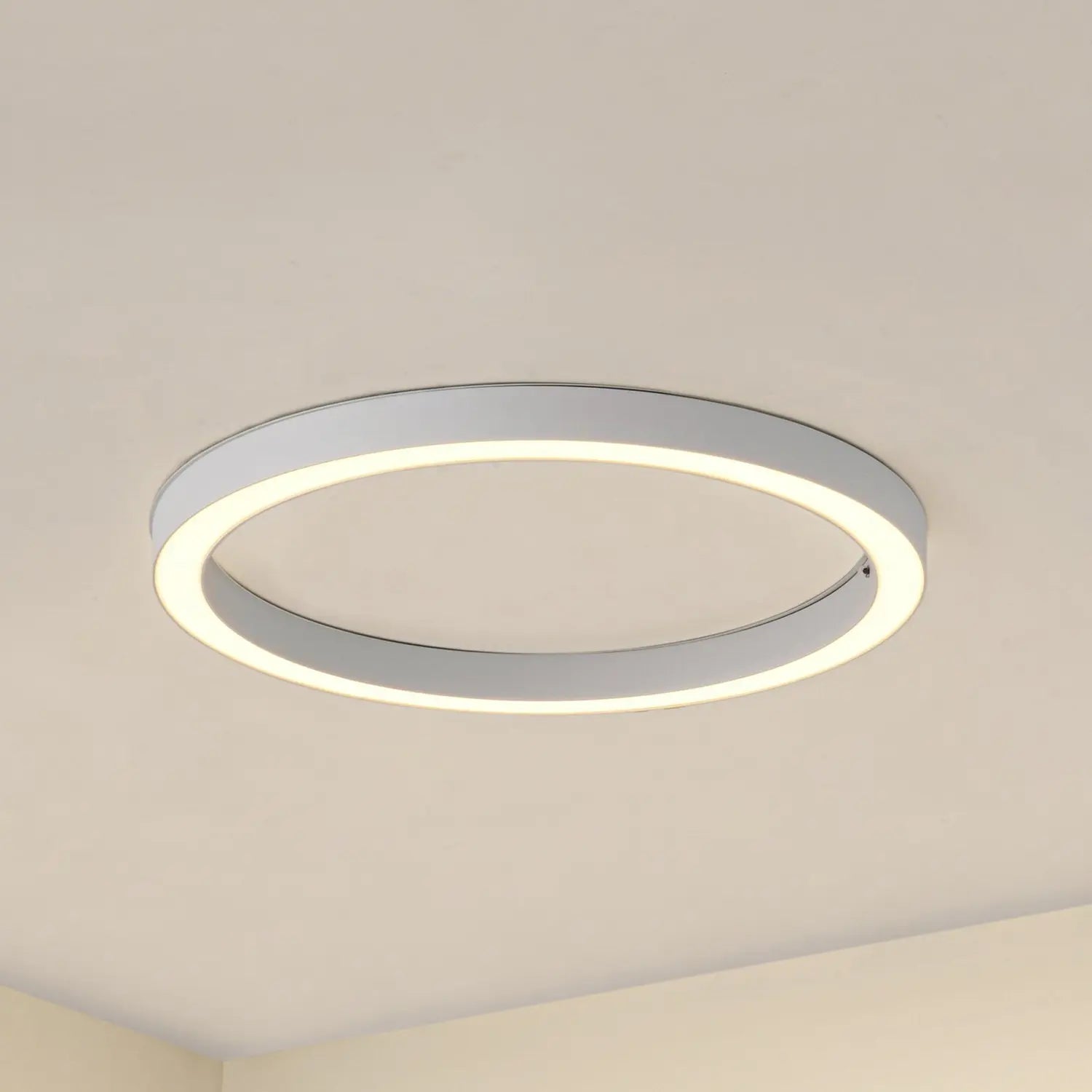 B-Ware Lucande Deckenlampe Deckenleuchte Led Weiß Neor Fernbedienung Dimmbar Cct