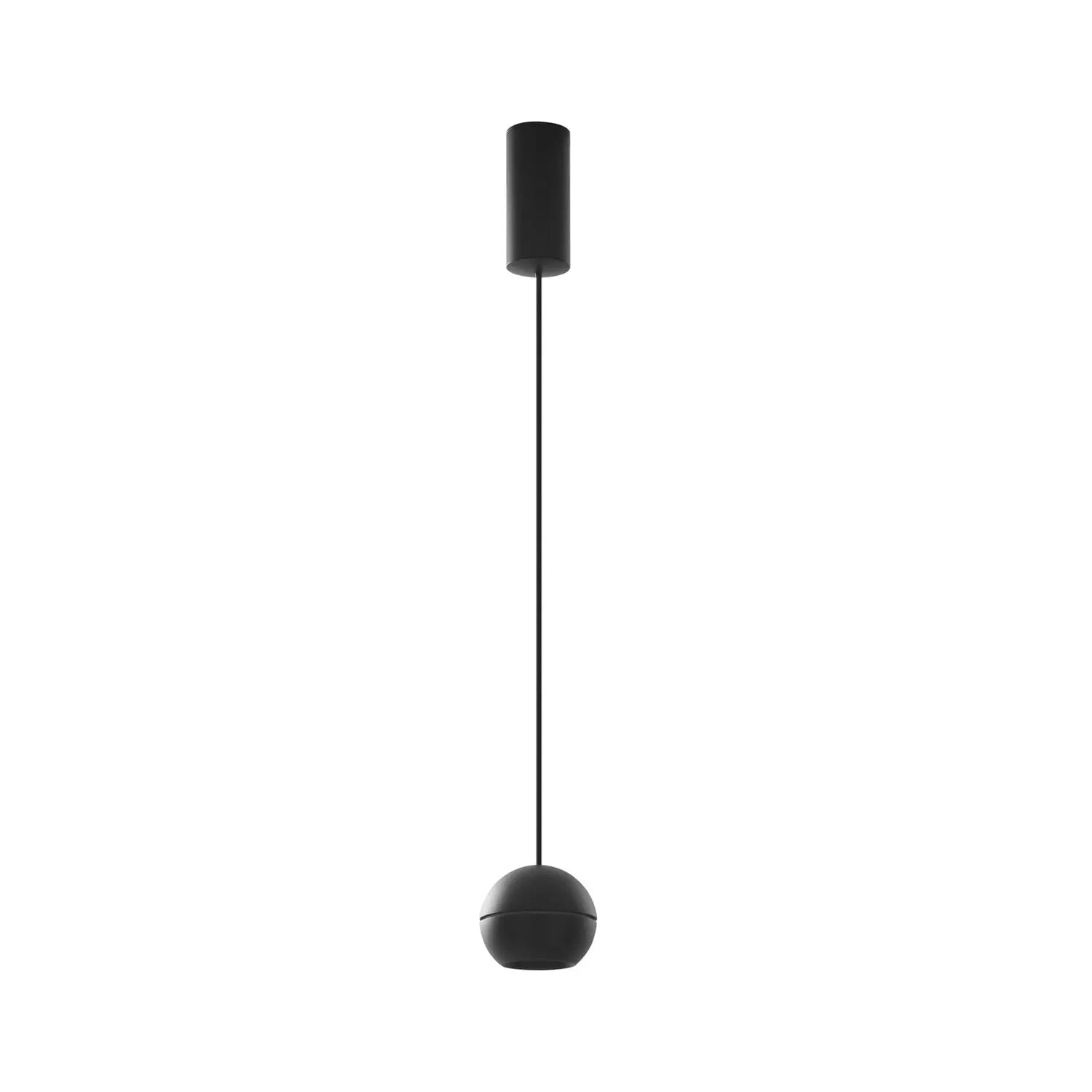 B-Ware Lucande Led Hängeleuchte Pendelleuchte Plarion Deckenlampe ø9cm Alu Schwarz