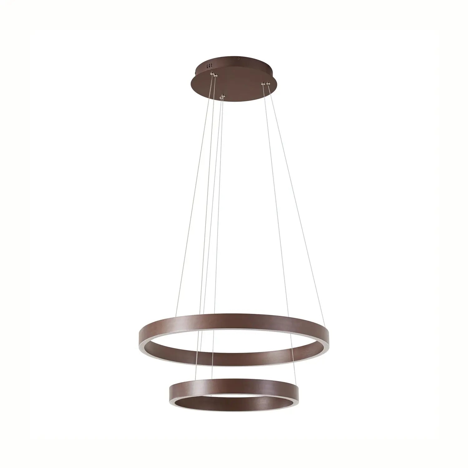 B-Ware Lucande Pendelleuchte Hängelampe Led Yonam Kaffee Braun Cct Funktion Dimmbar