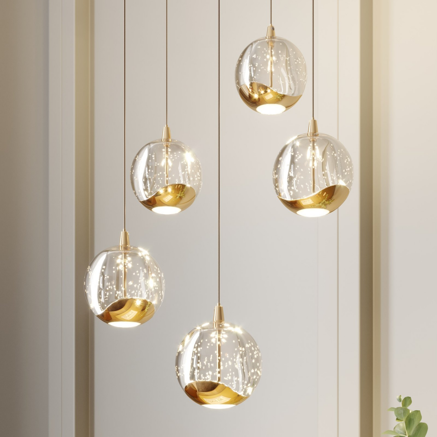 B-Ware Lucande Led Pendelleuchte Hayley Hängelampe Deckenlampe Lampe Siehe Text/Foto