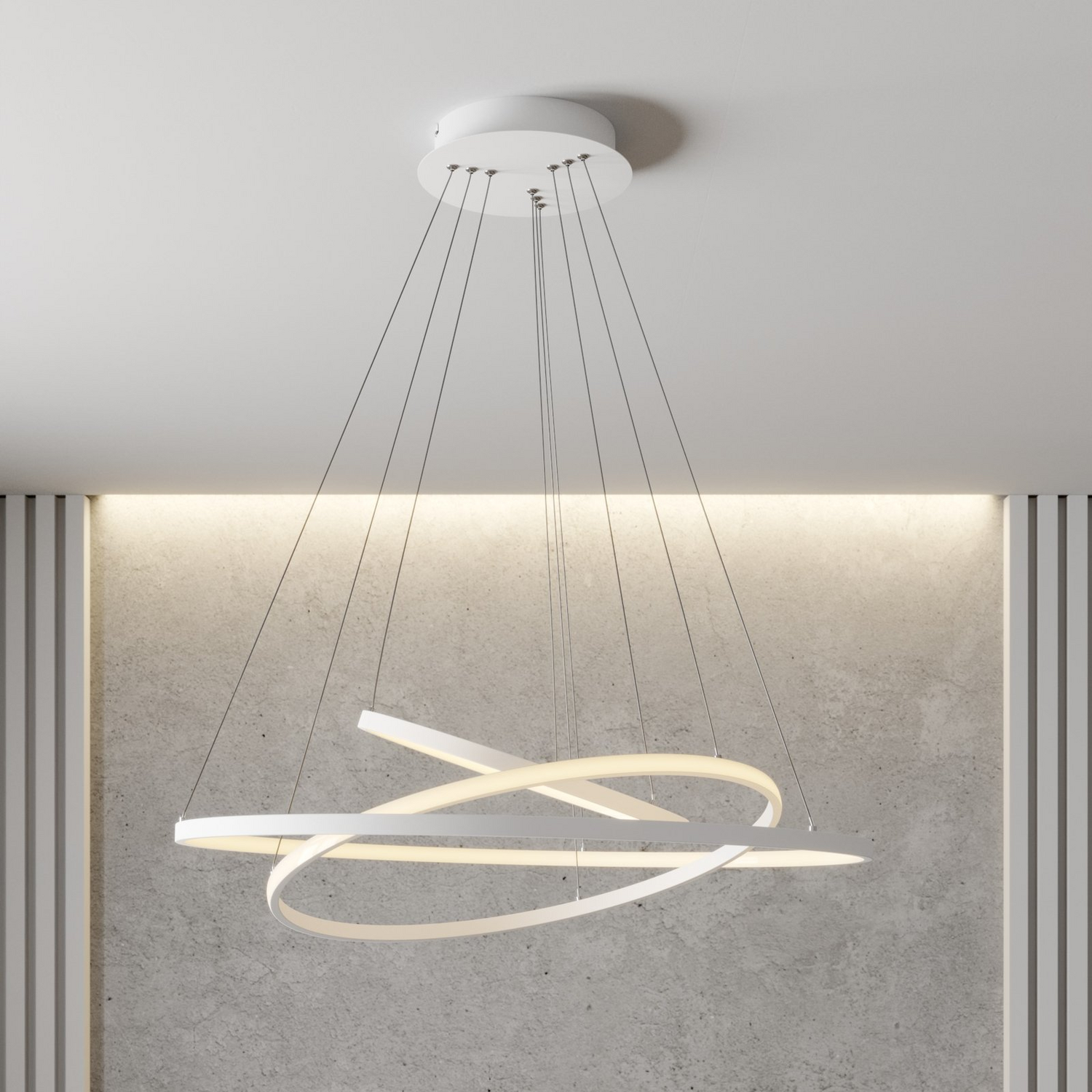 B-Ware Lucande Led Pendelleuchte Ezana Deckenlampe Licht Hängeleuchte Siehe Text/Foto