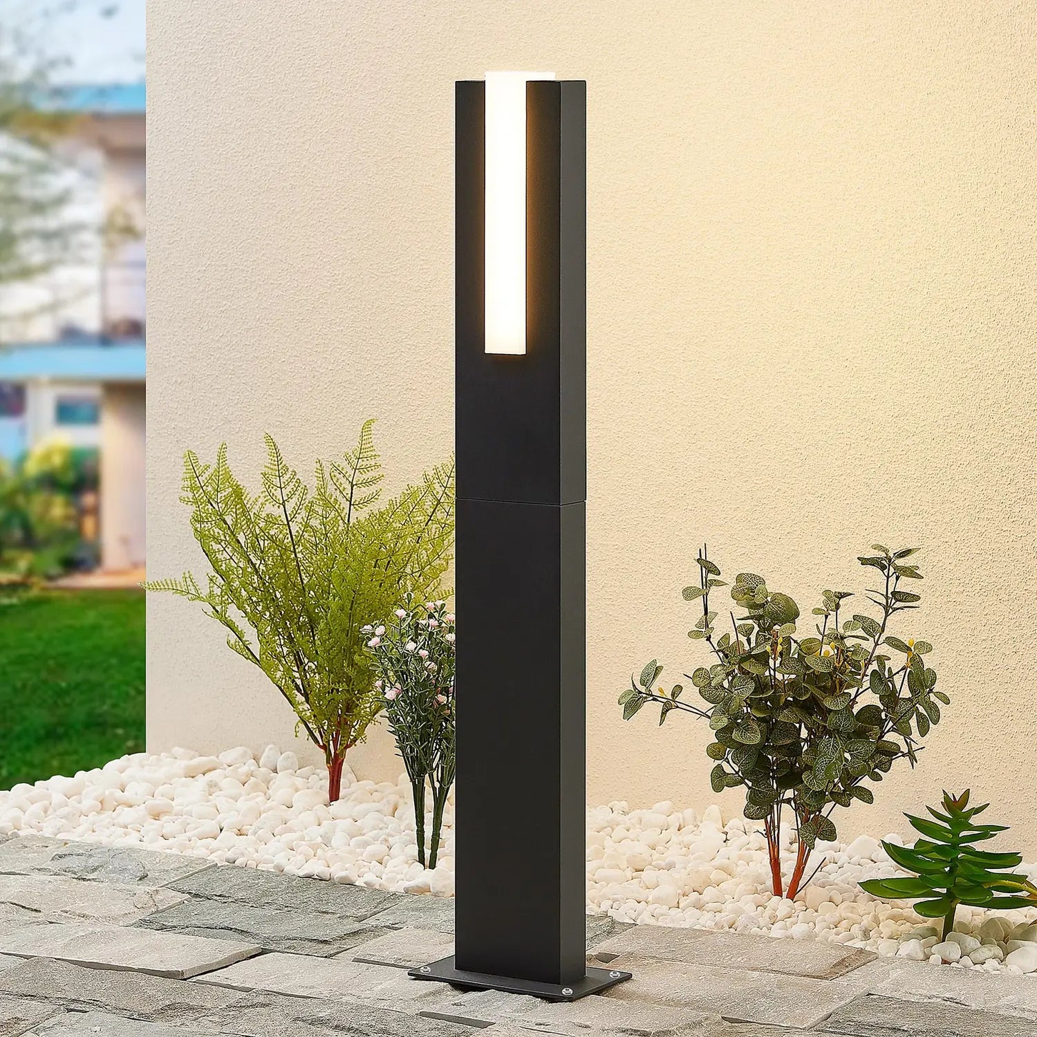 B-Ware Lucande Virgalia Leuchte Lampe Weglampe 8,6 W Ip65 230 V Led Wegeleuchte Leuchte