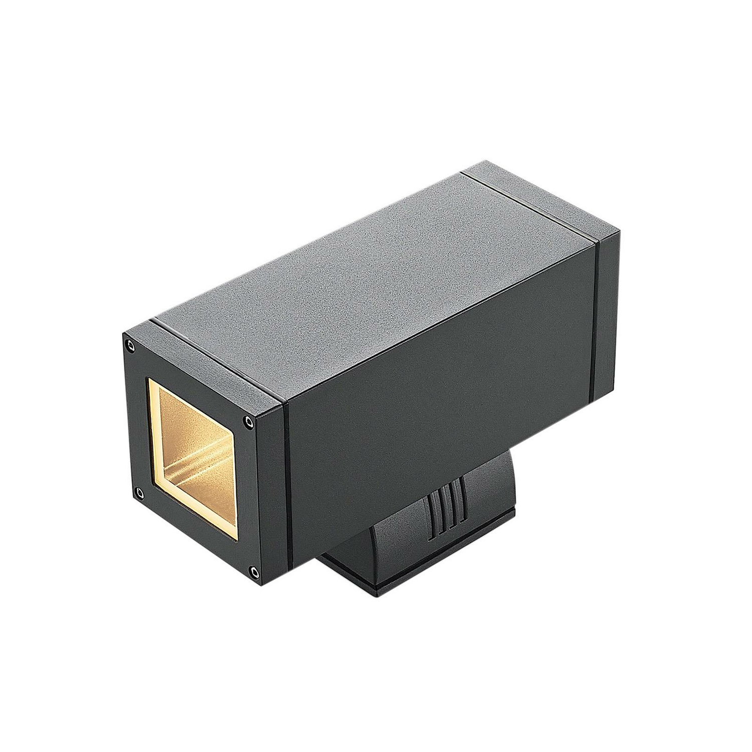 B-Ware Lucande Stani Außenwandleuchte Wandleuchte Außenlampe 2 Flammig E27 Dunkelgrau