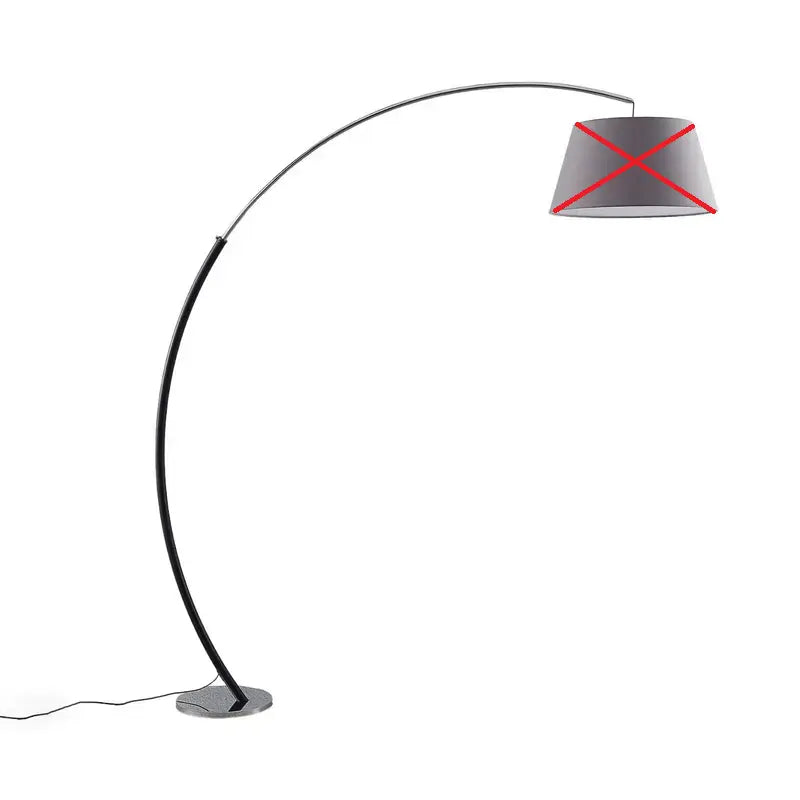 B-Ware Lucande Evelyna Bogen Stehleuchte Bogenlampe Stehlampe E27 Led Siehe Text/Foto
