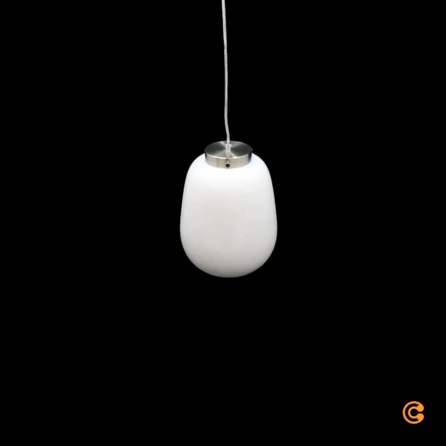 B-Ware Lucande Stehleuchte Standlampe Tessi Beleuchtung Weiss Silber Minimalistisch
