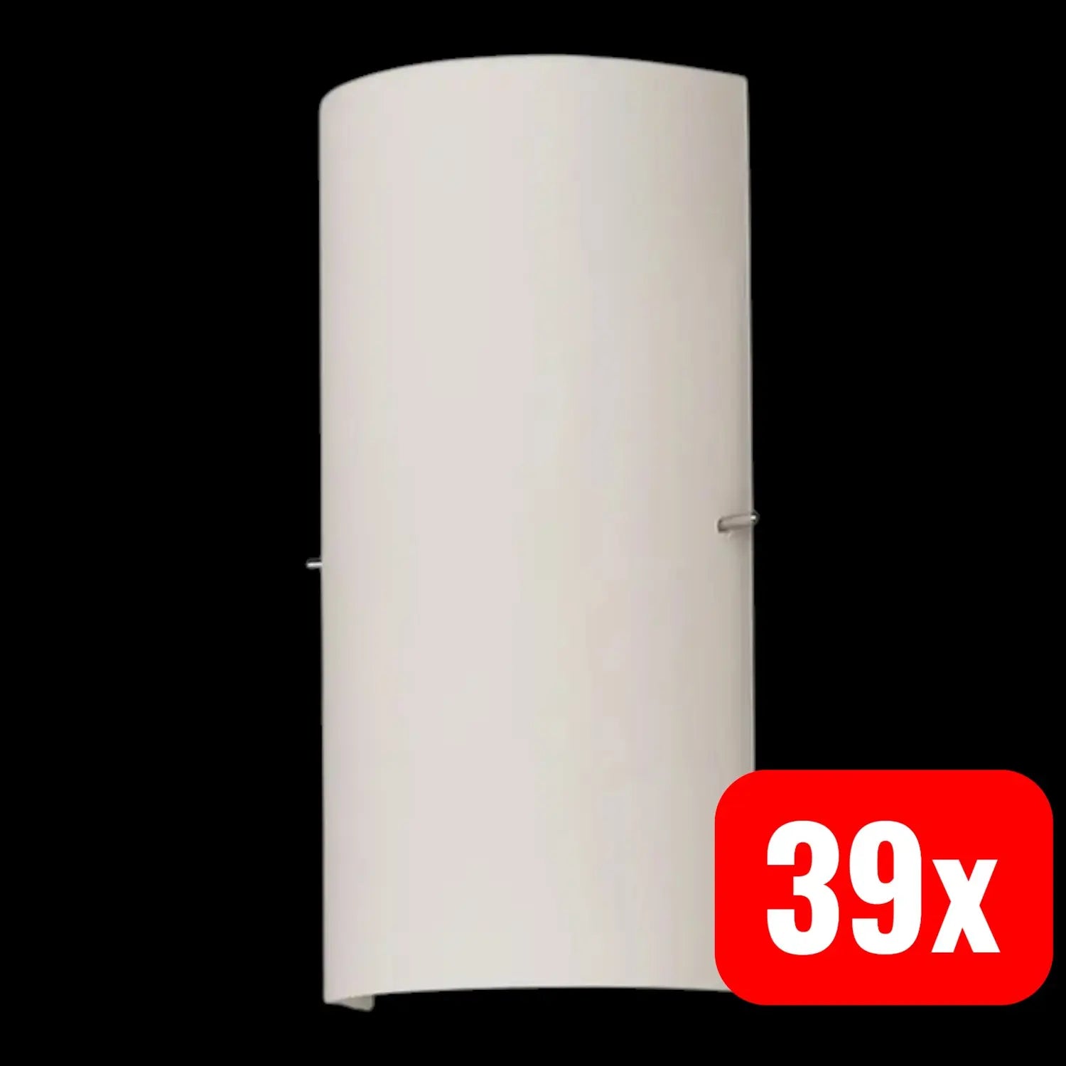B-Ware Lucande Wandleuchte Wandlampe Sidra Glas Leuchte 39 Stück Siehe Text/Fotos