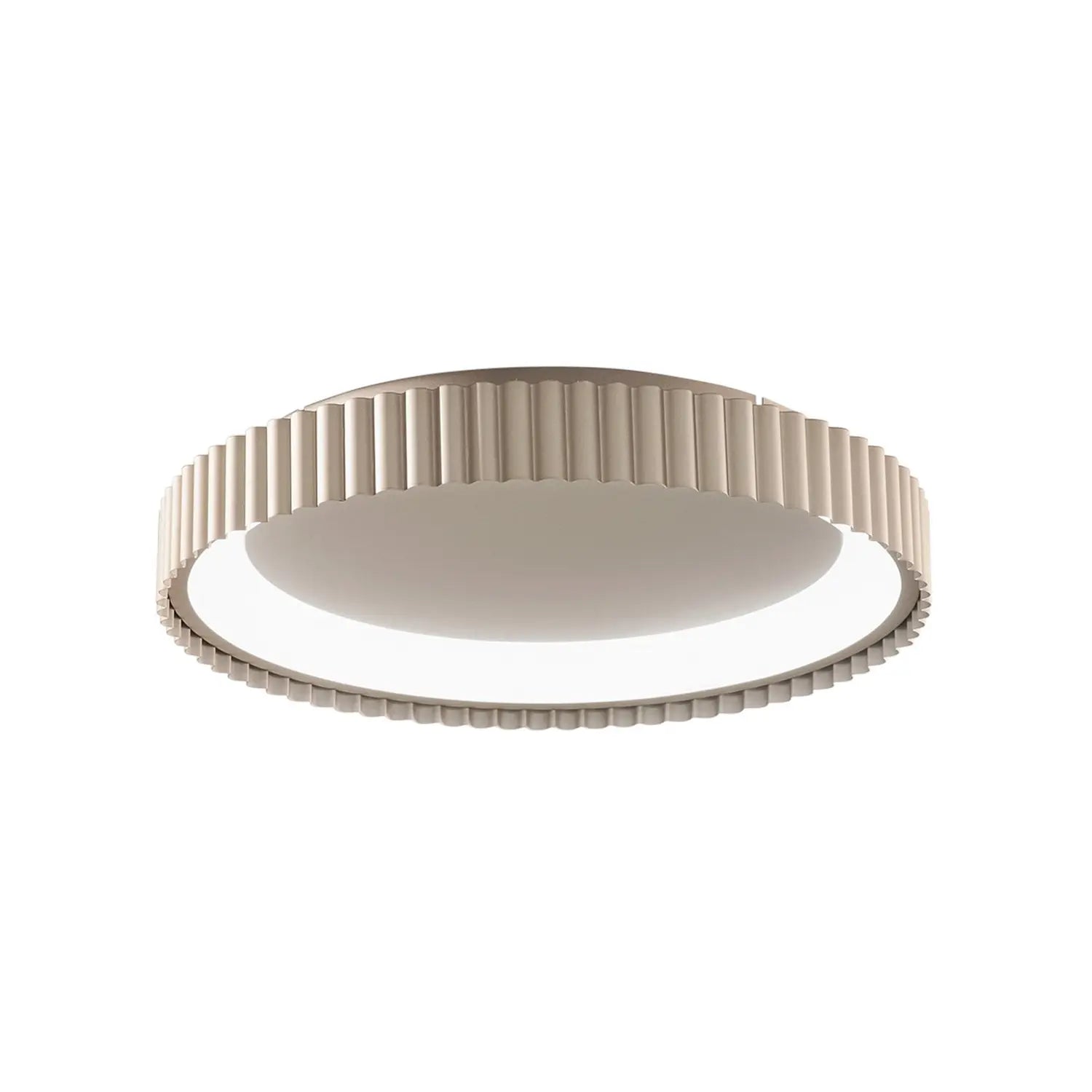 B-Ware Luce Ambiente Design Deckenleuchte Lampe Led Gold Metall Rund Cct Niike 40 Cm