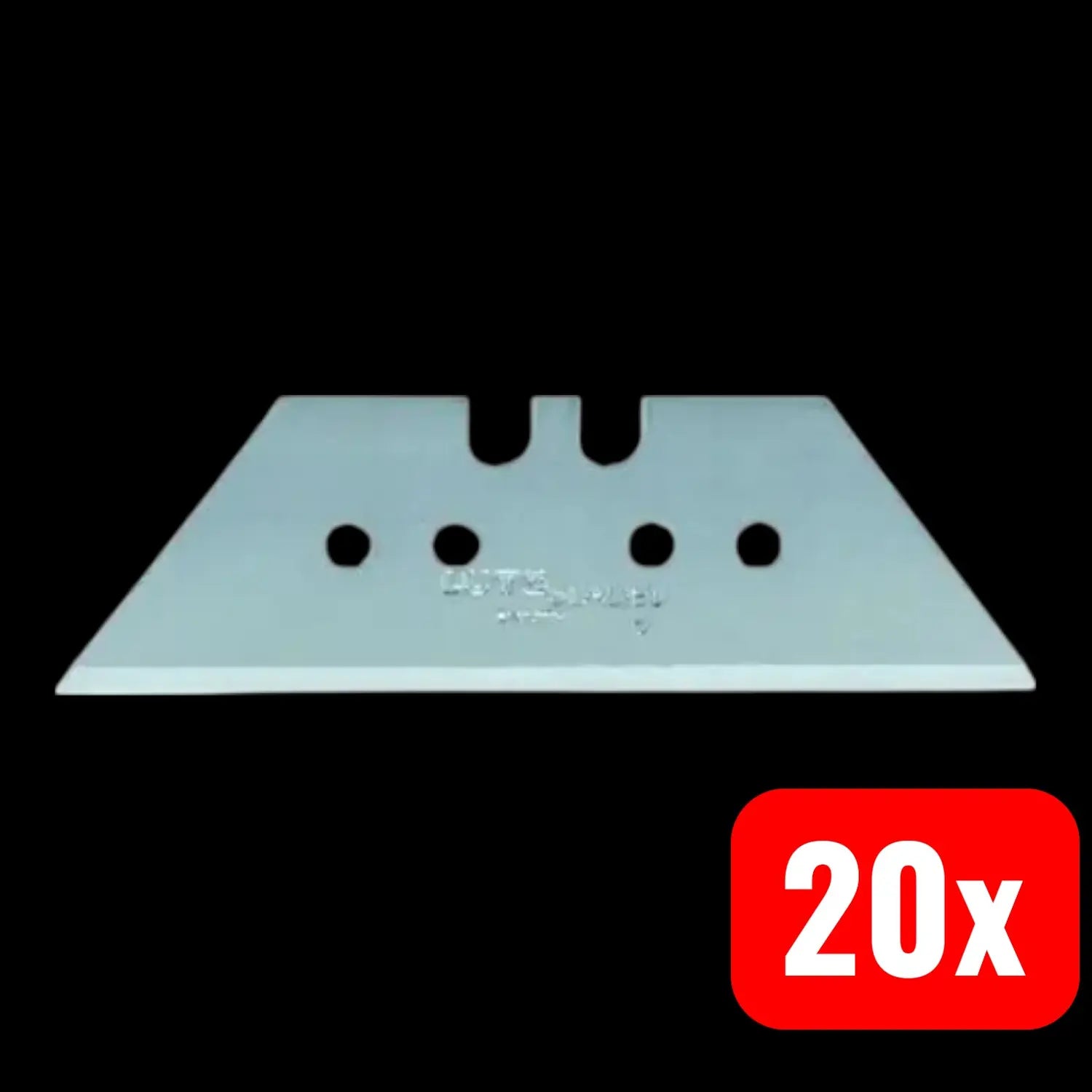 B-Ware Lutz Blades Trapezklinge Klinge Schneideklinge Standard 61x18,7x0,65mm 20 Sets