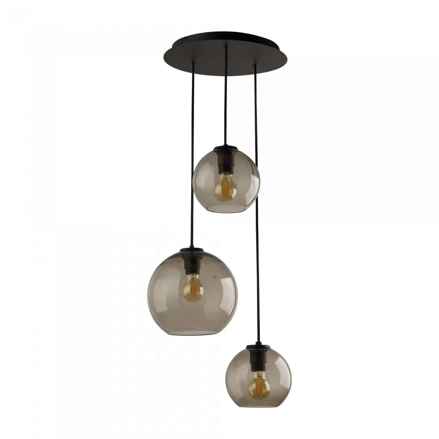 B-Ware Lyora 3 Flammige Hängelampe Glas Vetro Pendelleuchte Esstisch Beleuchtung