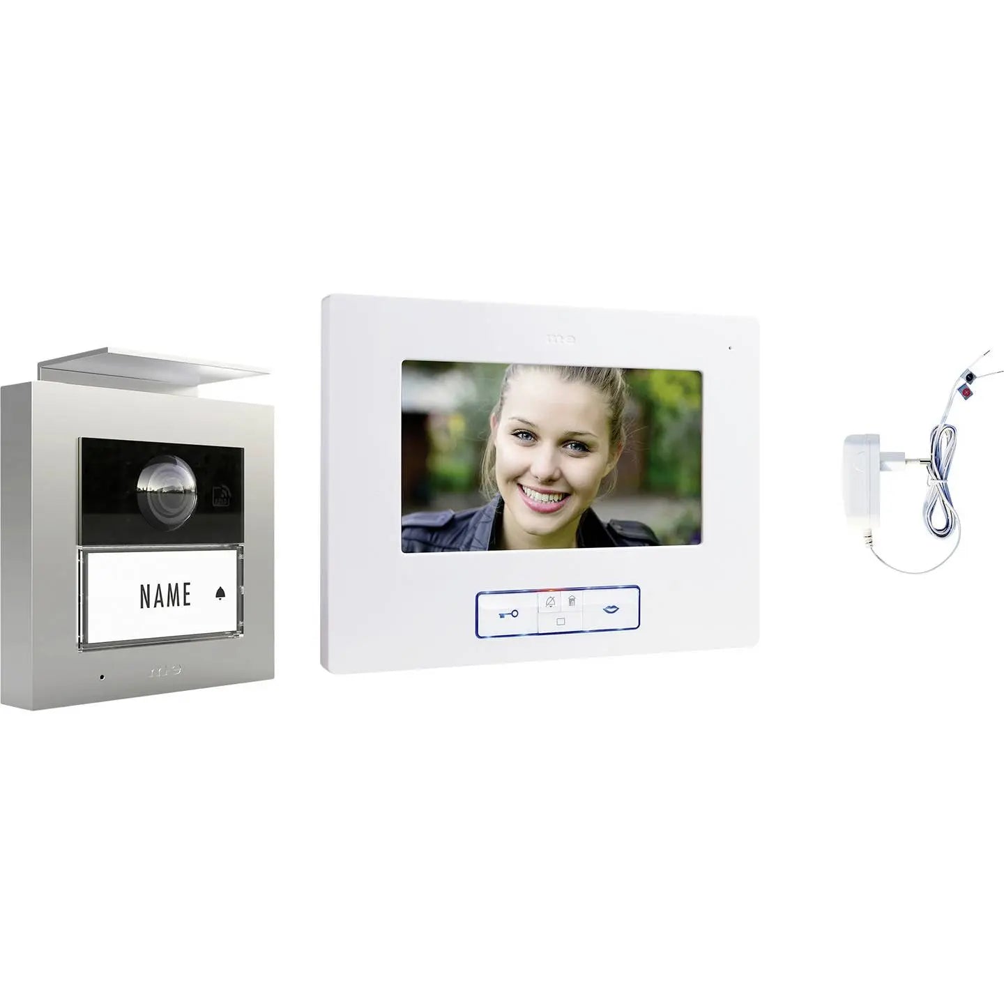 B-Ware M E Video Türsprechanlage Türkommunikation Vdv 20106 S 1 Fam Anthrazit Weiß