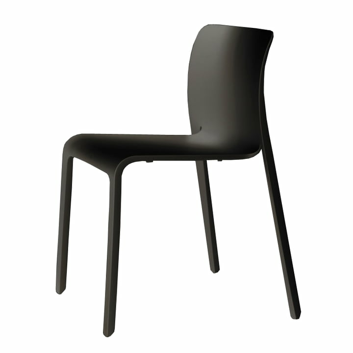 B-Ware Magis Chair First Stuhl Esszimmerstuhl Gartenstuhl Küchenstuhl Essstuhl Schwarz