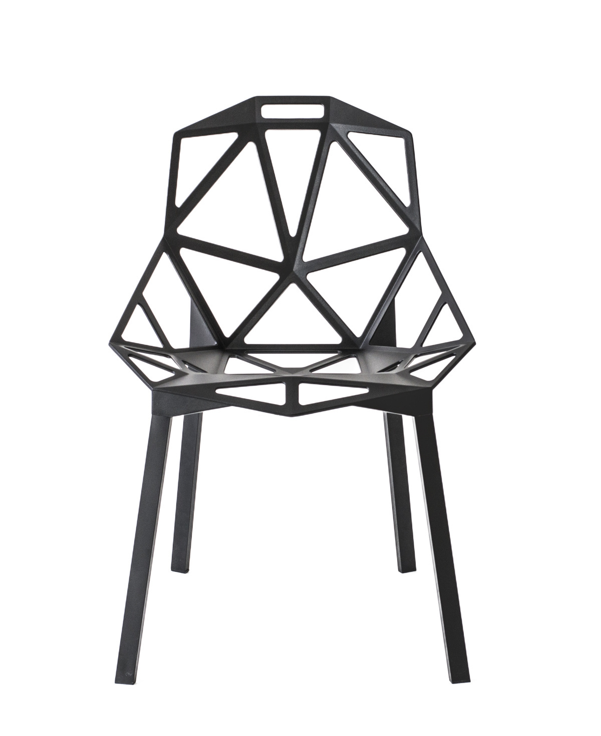 B-Ware Magis Chair One Stapelstuhl Esszimmerstuhl Stuhl Gartenstuhl Balkonstuhl Schwarz