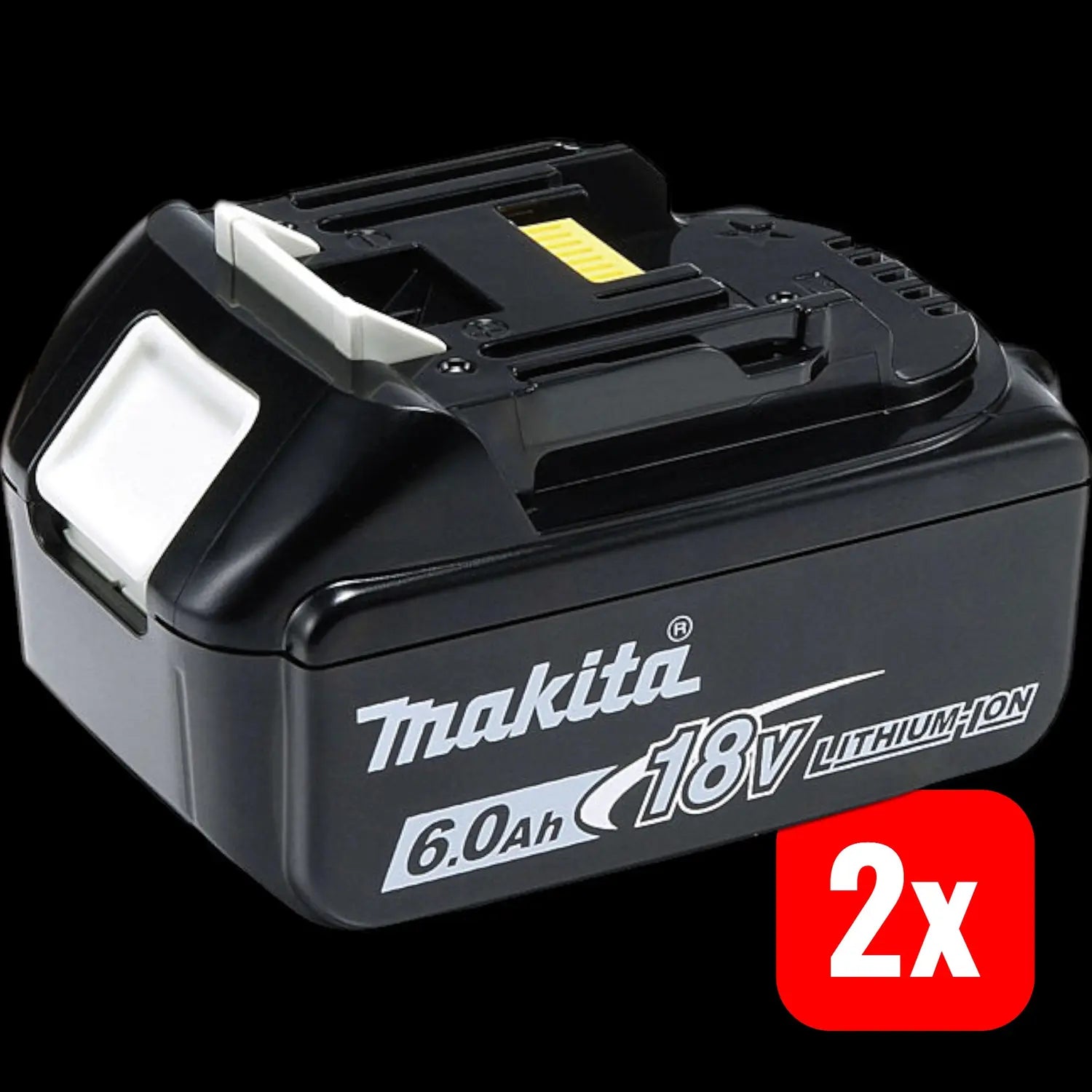 B-Ware Makita Akku Bl1860 B Li 18,0 V 6.0 Ah Li Ion Werkzeug Akku Akku 18 V 6 Ah 2 Stück
