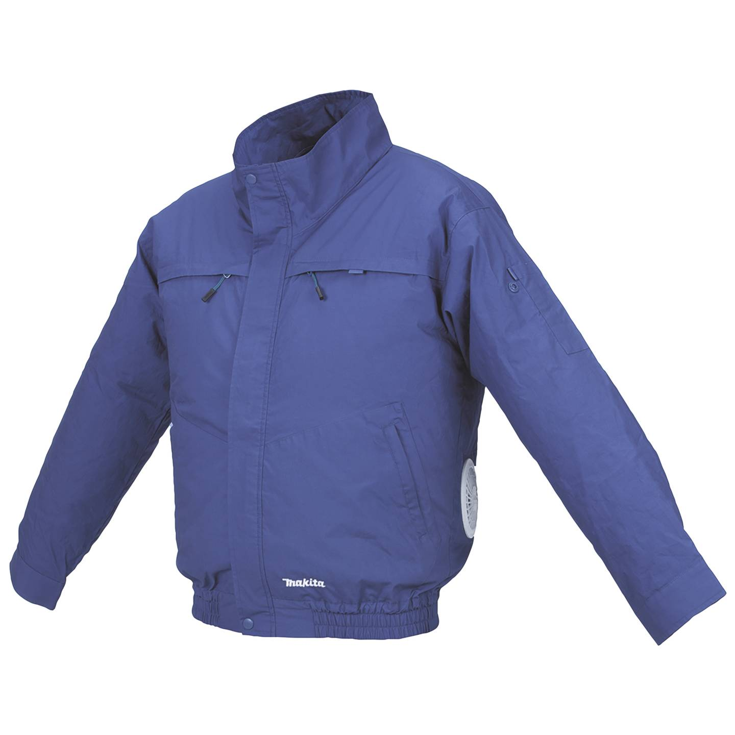 B-Ware Makita Akku Klima Jacke Jacke Belüftung Xl Blau 12 V Max 18 V Arbeitsjacke