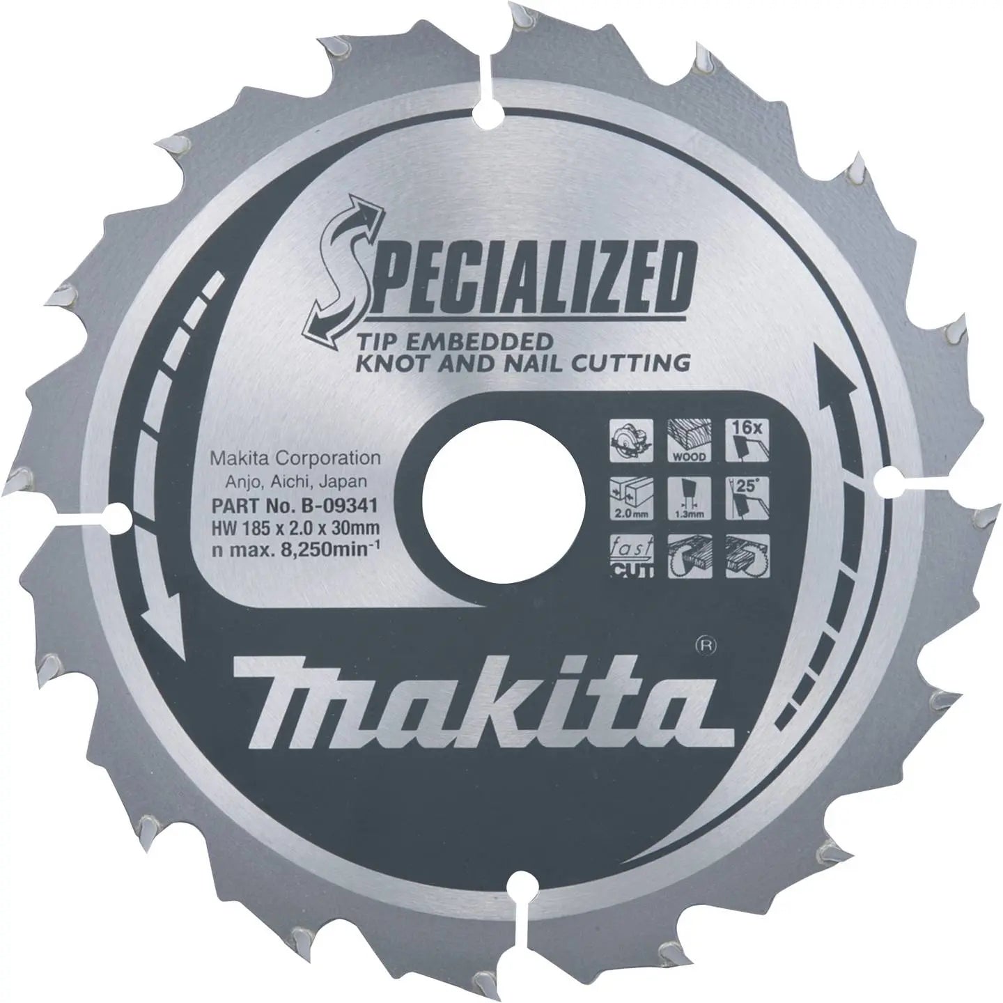 B-Ware Makita B 42379 Kreissägeblatt Sägeblatt Holzblatt 1 St