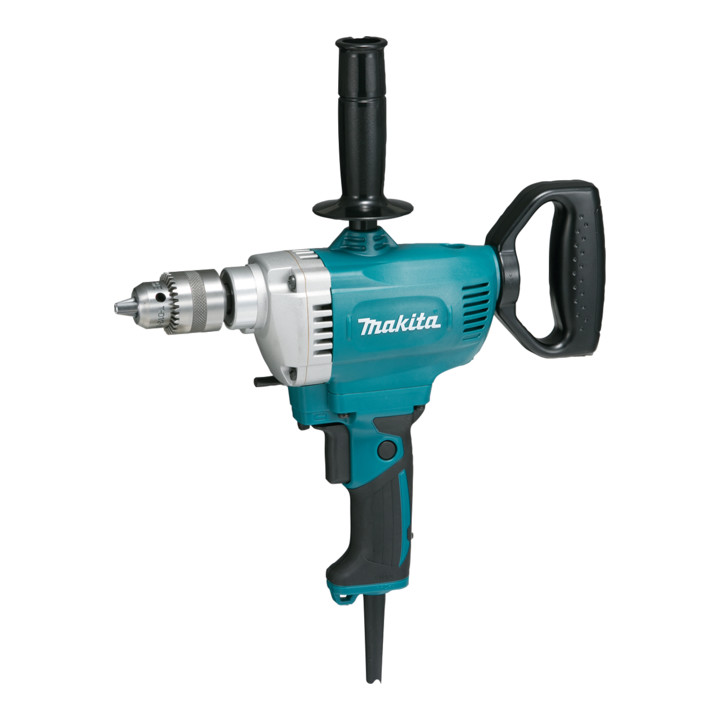 B-Ware Makita Bohrmaschine Drehmaschine Bohrgerät 750 W Stahl Holz Seitengriff Makpac182