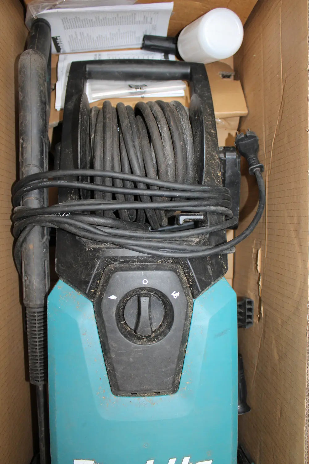 B-Ware Makita Hw1300 Hochdruckreiniger 130 Bar Fördermenge (Max.): 420 Siehe Text/Foto