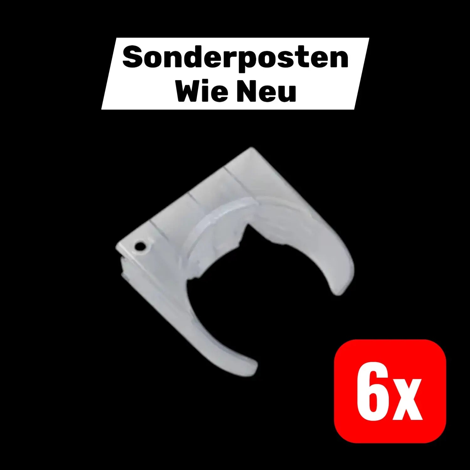 B-Ware Makita Wandhalter Halterung Reinigungszubehör Kunststoff 458571 5 6 Stück