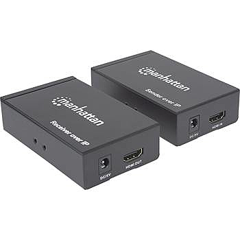 B-Ware Manhattan 207959 Hdmi Extender (Verlängerung) über Netzwerkkabel Rj45 120m
