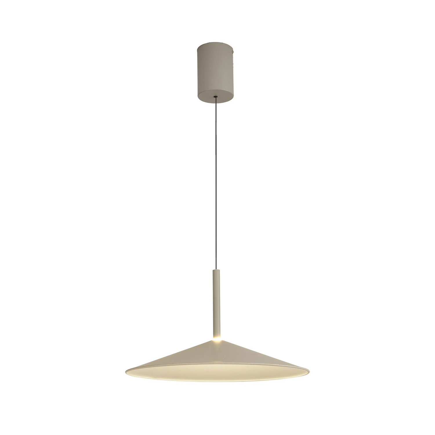 B-Ware Mantra Iluminación Led Hängeleuchte Calice Grau ø 47,5 Cm Höhenverstellbar Lampe