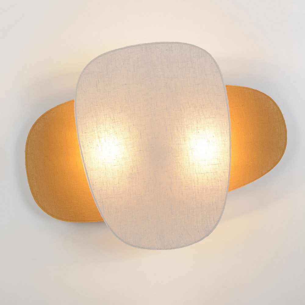 B-Ware Market Set Wandlampe Screen 70's Wandleuchte 76cm Leuchte E27 Siehe Text/Foto