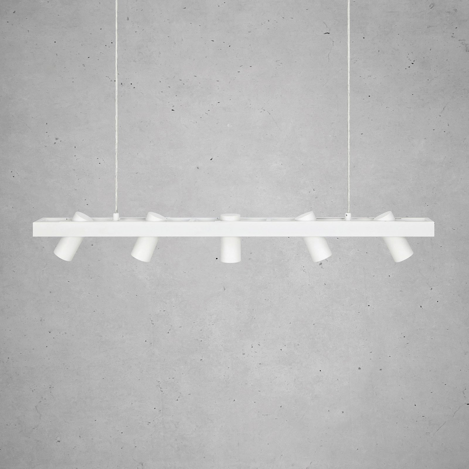B-Ware Markslöjd Hängeleuchte Pendelleuchte Torino Weiß Led 5 Flammig Metall Gu10 Lampe