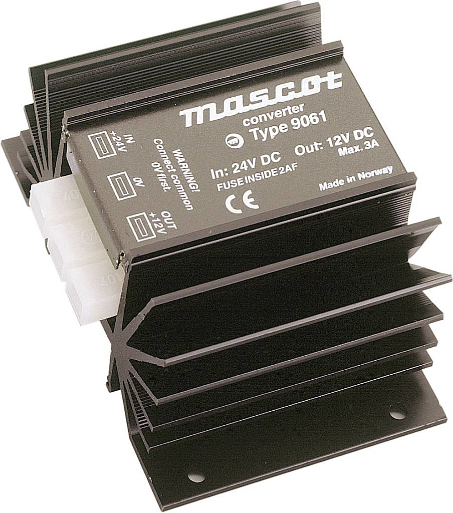 B-Ware Mascot 9061 Dc/Dc Wandler 12 V/Dc 7.5 V/Dc/3 A 27 W Eingang Verpolungssicher