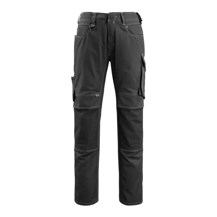 B-Ware Mascot Hose Arbeitshose Mannheim Schwarz Größe 82 C45 Werkzeugschlaufe Cordura