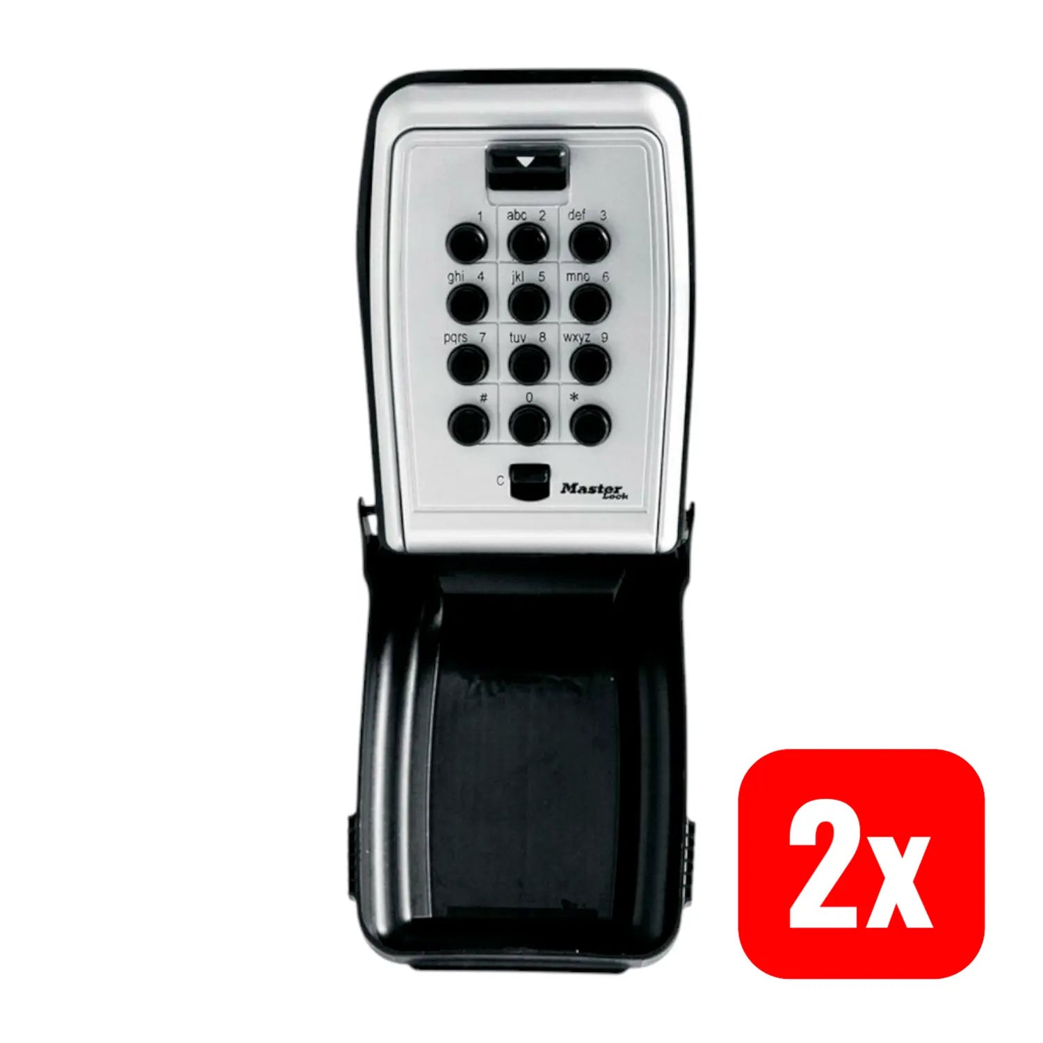 B-Ware Master Lock P63350 5423 Eurd Schlüsseltresor Tresor Drucktasten Kasten 2 Stück